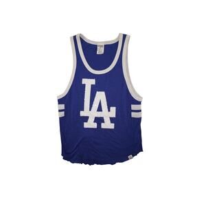 Victoria’s Secret PINK LA Dodgers Blue Sequin Logo Tank Top Women’s XS